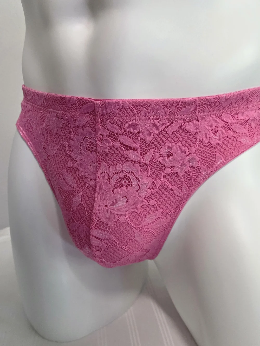 Cosabella Pink Lace Men's G-String Sexy Fit